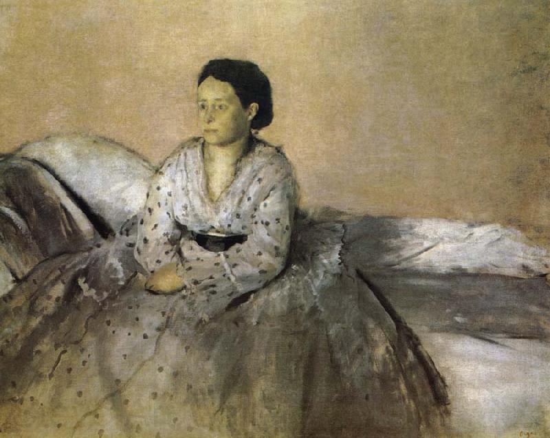 Edgar Degas Mrs. Edgar